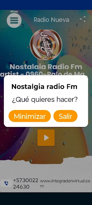 Radio Nostalgia Fm Screenshot 2