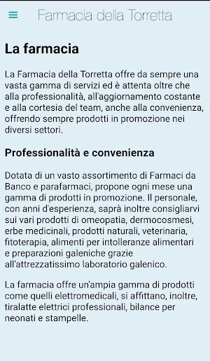 Farmacia della Torretta Screenshot 0