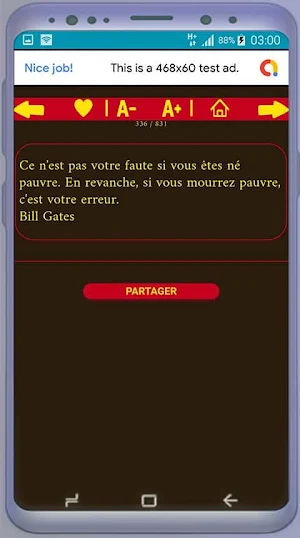 CITATIONS POUR RÉUSSIR ET CHANGER DE VIE Screenshot 1