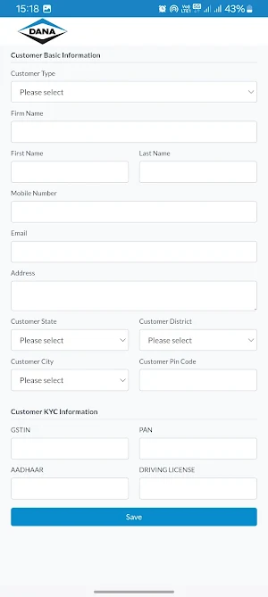 Dana Connect India Screenshot 2