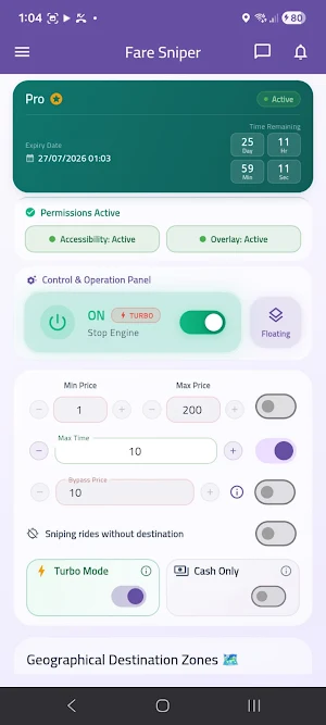 FareSniper - قناص الأجرة Screenshot 0