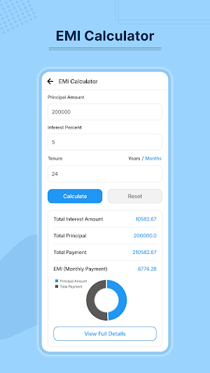 Loan EMI Calculator Screenshot 1