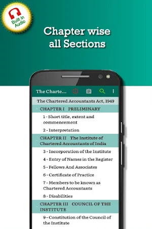 Chartered Accountants Act 1949 Screenshot 1