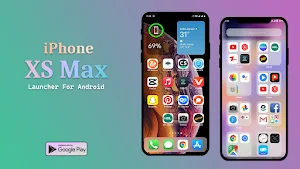 iphone XS Max Launcher Screenshot 0