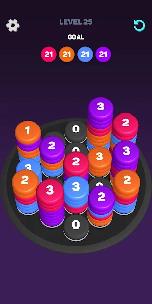 Pile Sort Screenshot 2