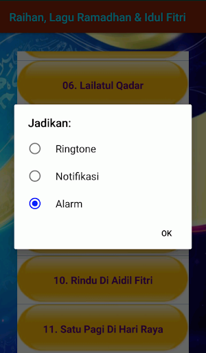 Lagu Ramadhan & Idul Fitri Raihan | Lirik+Ringtone Screenshot 3