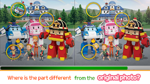 Robocar Poli: Find The Difference Screenshot 2