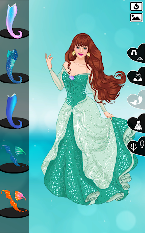 ⚓  ☆ Mermaid Princess dress up ☆ Screenshot 2