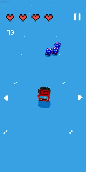 Blocky Cop Racer Screenshot 2