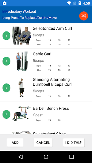 MobileFiT Screenshot 1