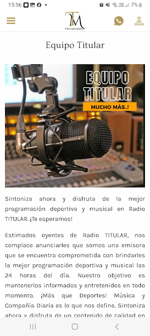 Titular Medios Screenshot 2