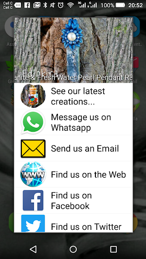 Edinkira.com Uniquely Handcrafted Wearable Art Screenshot 0
