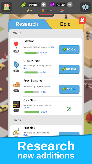 Idle Gas Station Tycoon Screenshot 2