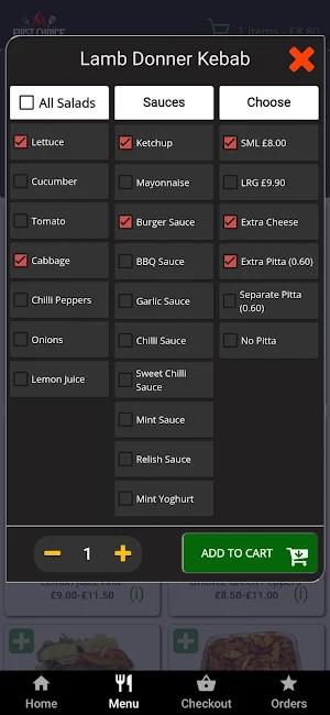 First Choice Kebab House Screenshot 2