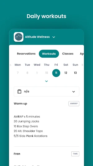 Altitude Wellness Screenshot 3