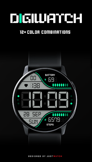 Digiwatch WatchFace Screenshot 2