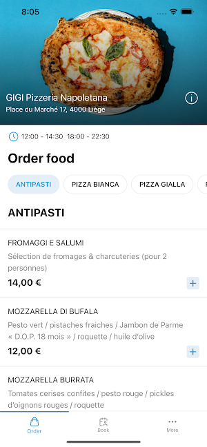 GIGI Pizzeria Napoletana Screenshot 1