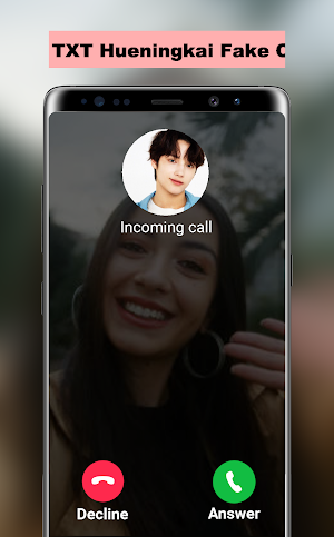 Hueningkai Fake Call Screenshot 2