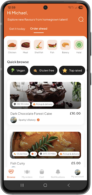 WeCook Screenshot 2