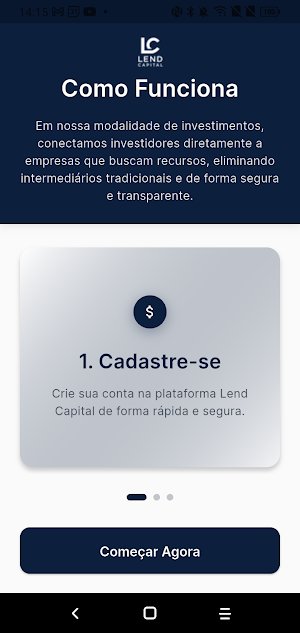 Lend Capital – Investimentos Screenshot 1