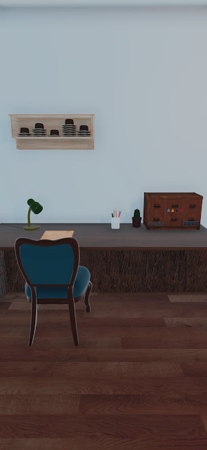 Escape game Retro Modern Room Screenshot 2