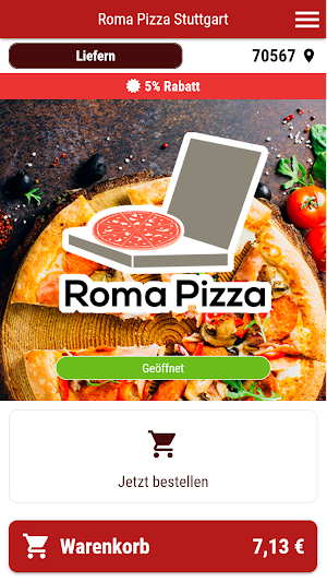 Roma Pizza Screenshot 0