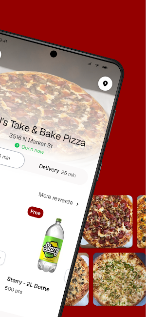 Mr J's Take and Bake Pizza Screenshot 1