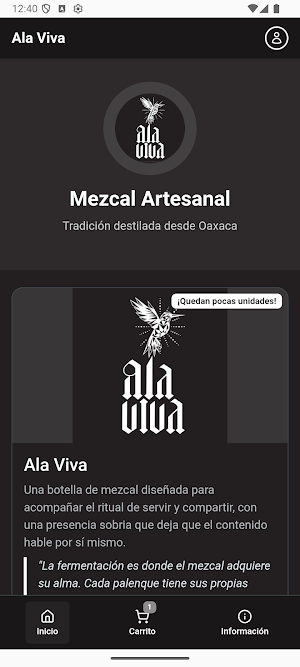 Mezcal Ala Viva Screenshot 0