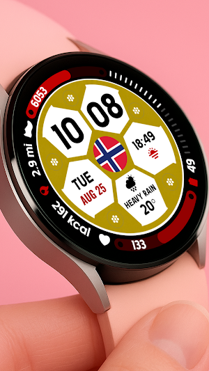 Football Pro Watch Face Screenshot 2