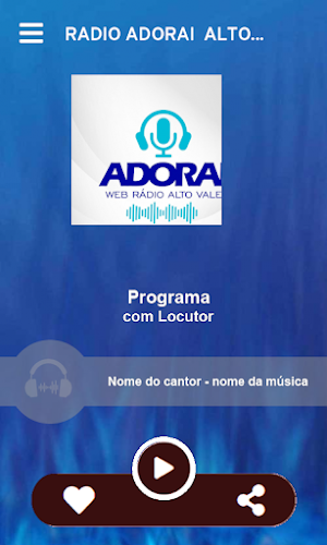 RÁDIO ADORAI  ALTO VALE Screenshot 1
