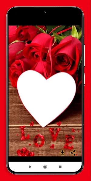valentine day photo frame2024 Screenshot 3