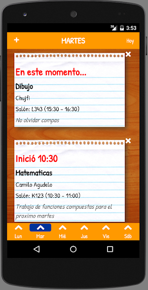 tuHorario Screenshot 0