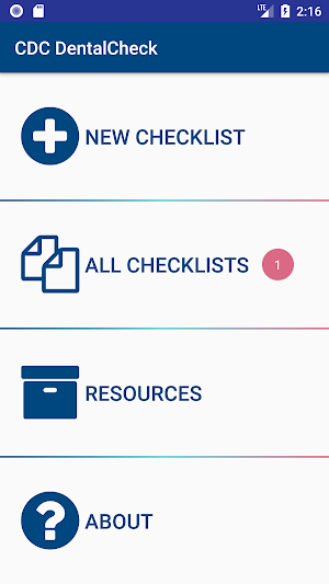 CDC DentalCheck Screenshot 1