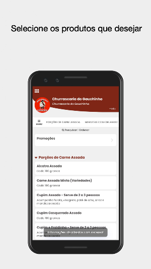 Churrascaria do Gauchinho Screenshot 1