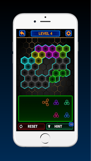 Glow Block! Hexa Puzzle Inlay Screenshot 3