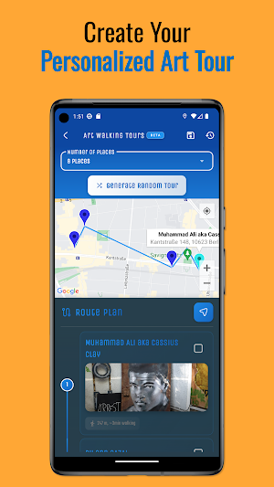 Berlin Art Walk - Murals & Map Screenshot 3