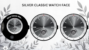 Silver Classic Watch Face Screenshot 3