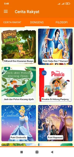 Cerita Dan Dongeng Rakyat Screenshot 1