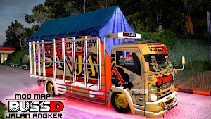 Mod map bussid Jalan angker Screenshot 0