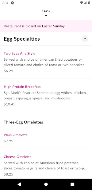 Purple Steer Restaurant Screenshot 2