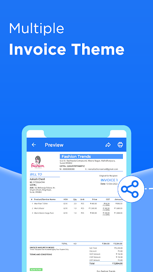 Billing Buddy - Invoice Maker Screenshot 1