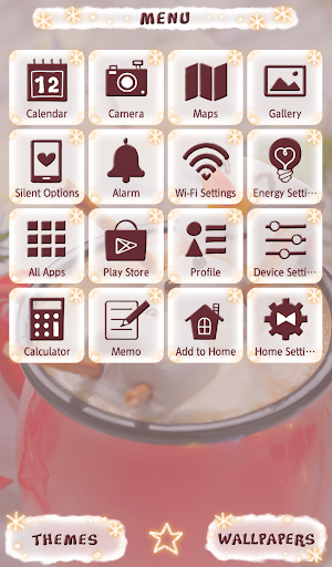 Marshmallow Man Theme Screenshot 1