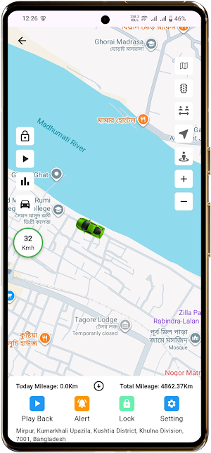 Pickup Point Live GPS Screenshot 2