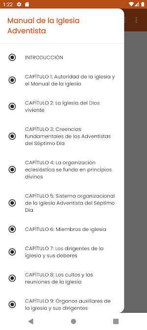 Manual de Iglesia Adventista Screenshot 1
