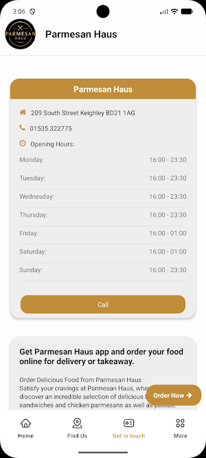 Parmesan Haus Screenshot 2