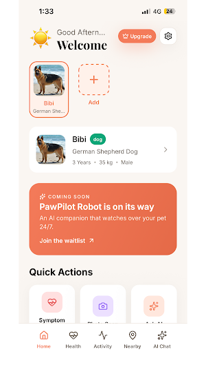 PawPilot: AI for Pet Parents Screenshot 0