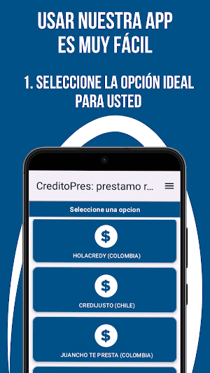 CreditoPres: prestamo rapido Screenshot 2
