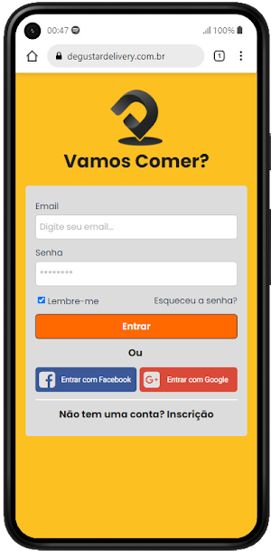 Degustar Delivery Screenshot 0