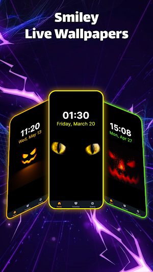 Silly Fun Smile Live Wallpaper Screenshot 0