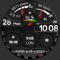 Digital Watch Face CRC063
